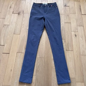 Acai Trousers Size 28 Long Grey Granite Mid Weight Outdoor Skinny Pockets Tall - Picture 1 of 12