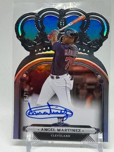2023 Panini Crown Signatures ROOKIE AUTO Angel Martinez /99 SP - Picture 1 of 2
