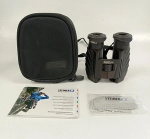 Steiner Safari UltraSharp 10x26 Binoculars With Case Working In Good Condition - Picture 1 of 11