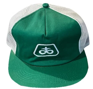 Vintage Pioneer Seeds Farmer Trucker K Product Mesh Hat Cap Vtg Snapback - Picture 1 of 4