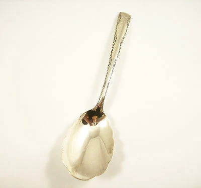 CUCHARA DE AZÚCAR DE PLATA ESTERLINA VINTAGE, CAMELIA, GORHAM CORPORATION Foto 1 de 4