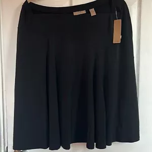i.e Brand Womens Skirt Size XL Black Kn Wrinkle Free, Soft Fabric NWT - Picture 1 of 10