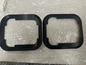 Jeep CJ CJ7 CJ8 Scrambler Door Handle Trim Anodized Black (pair) - Picture 1 of 4