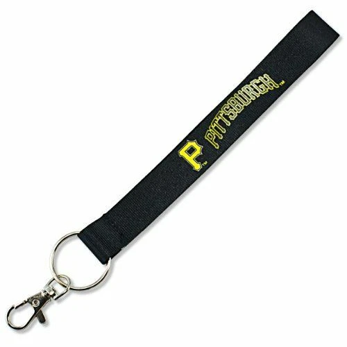 MLB Pittsburgh Pirates Wristlet Lanyard  Keychain Key Chain  - Image 1 of 1
