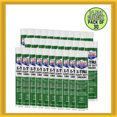 Lucas Oil 10301 X-TRA Heavy Duty Grease 14.5-ounce Capacity (30 PACK) - Imagem 1 de 3