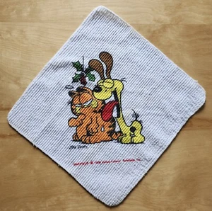 GARFIELD & ODIE WASH CLOTH ©1978 - Picture 1 of 4