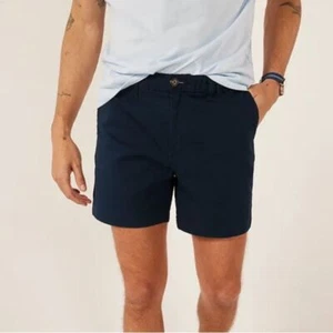 Chubbies The Armadas 5.5" Flat Front Stretch Twill Shorts in Navy Sz 30 NEW - Picture 1 of 9