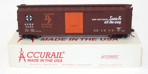 Accurail 5101 HO ATSF 50' PD Box Car #6358 Built Boxed KDs MW - Picture 1 of 3