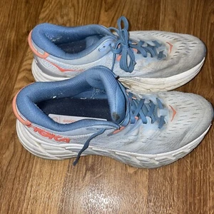 Hoka One One Womens Gaviota 4 1123199 BFPA Blue Running Shoes Sneakers Sz 6 B. - Picture 1 of 21