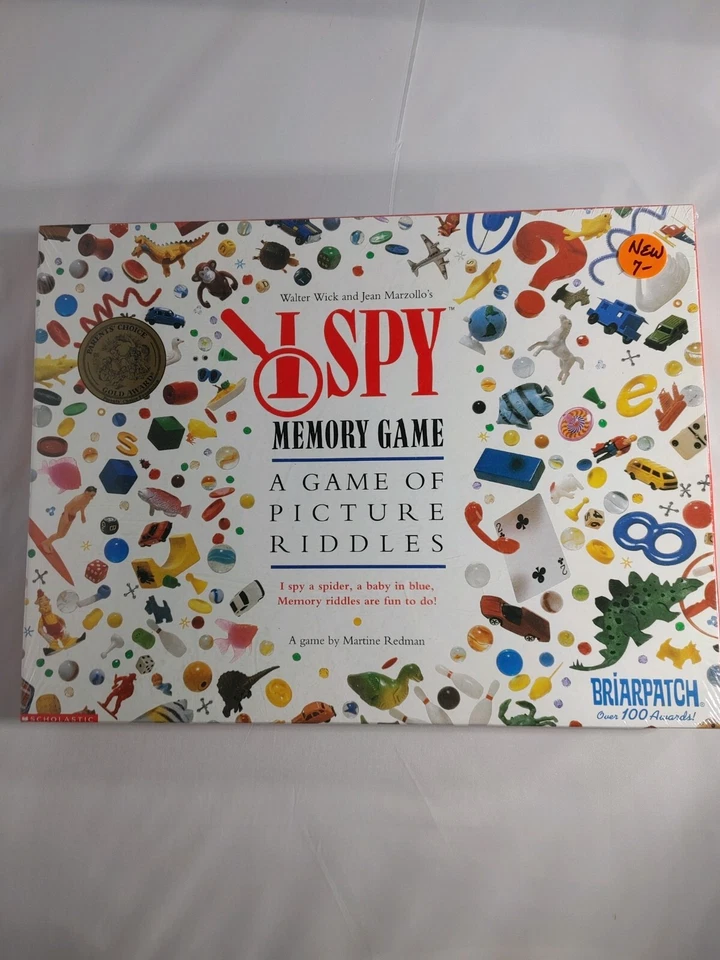I Spy Memory Game Briarpatch A Game of Picture Riddles Vtg 1995 Has all pieces - Image 1 of 1