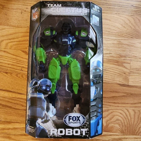 NFL Seattle Seahawks FOX Sports Robot Cleatus 10" Action Figure Cover