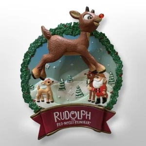 1992 CARLTON CARDS RUDOLPH'S FIRST CRUSH #121 LIGHTS & SOUND HEIRLOOM ORNAMENT - Picture 1 of 6