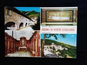 Cartolina Serra S. Abbondio Eremo di Fonte Avellana Vedutine MA219 - Picture 1 of 1