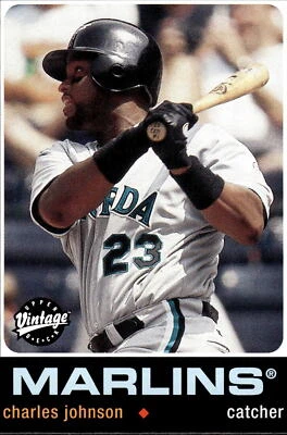 2002 Upper Deck Vintage #213 Charles Johnson - Image 1 of 2