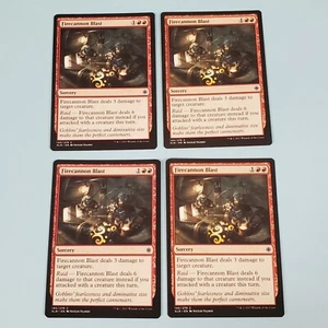 4x Firecannon Blast - Ixalan 145/279 Regular Common - MTG Magic The Gathering - Picture 1 of 4