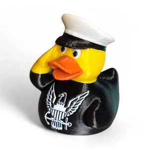 Pato Navy - Pato patriótico y náutico coleccionable - Imagen 1 de 6