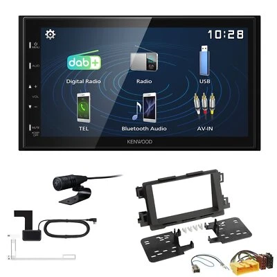 Kenwood 2DIN DAB+ Autoradio für Mazda 6 2013-2015 schwarz - Bild 1 von 4