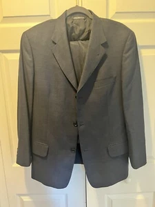 Giorgio’s/Ermenegildo Zegna Mens Modern Fit Suit Navy Wool - Picture 1 of 9