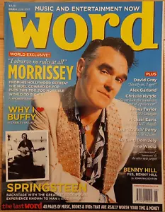 The Word Magazine Issue 4 June 2003 : Morrissey, Bruce Springsteen, David Grey - Picture 1 of 2