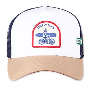 Costal Snapback Trucker Mesh Basecap Surf Simply Livin - Bild 1 von 4