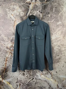 Men’s Reiss Shirt Button Up Long Sleeve Streetwear Size Medium - Picture 1 of 13