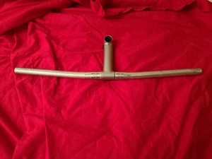 Spectre 1" / 25.4 clamp threadless steel stem & wonderbar handlebar - Picture 1 of 10