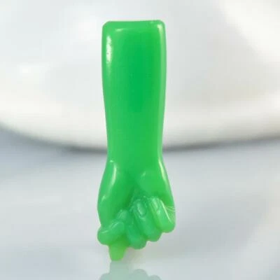 Crisoprasa Verde Mano Fico Figa Gesto Talla para Amuleto Protector 5,14 g Foto 1 de 4