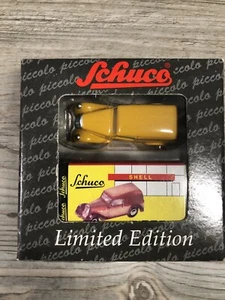 German Schuco Piccolo Ltd 01522 Mercedes 170V gelb orange Schale NEU VERSIEGELTE BOX - Bild 1 von 7