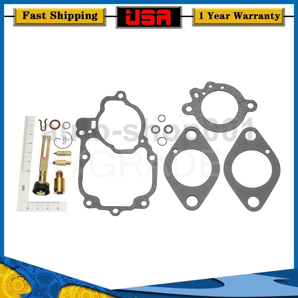 Kit de reparación de carburador Hygrade para camioneta Ford 1942 1946 1947 de 1 tonelada Foto 1 de 2