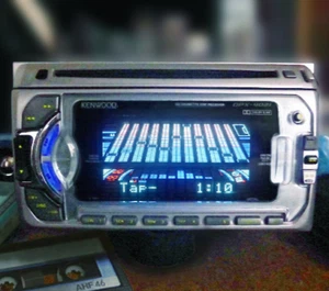 KENWOOD DPX-4021 2DIN Cassetta/CD Car Audio Ricondizionato JP - Foto 1 di 9
