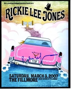 Foto 8x10 autografiada firmada por Rickie Lee Jones - Imagen 1 de 1