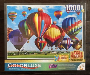 "Rompecabezas Colorluxe ""Albuquerque Balloon Fiesta"" 1500 piezas XL 23"" x 33""" - Imagen 1 de 2