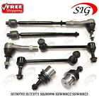 For 2005-2008 Dodge Magnum RWD Inner & Outer Tie Rod Ball Joint Sway Bar 8PC Kit