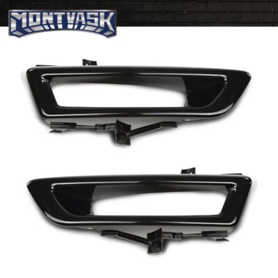 Bumper Fog Light Bezel Lamp Trim Fit For 15-18 Land Rover Discovery Sport Foto 1 de 4