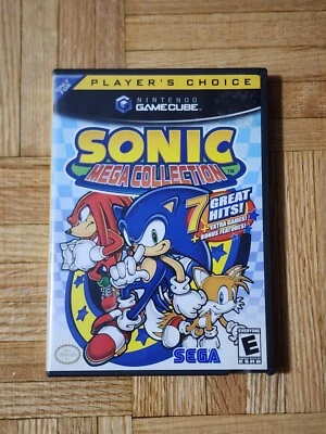 Sonic Mega Collection (Nintendo Gamecube, 2002) Disc & Case - No Manual - Image 1 of 4