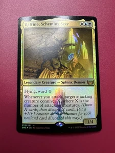 *** Raffine, Scheming Seer *** FOIL Streets of New Capenna  NM MTG English #213 - Picture 1 of 1