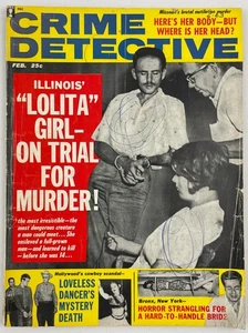 Crime Detective Magazine, February 1963, Vintage True Crime Stories, Pulp - Picture 1 of 4