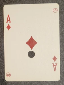 Ace of Diamonds- Northern Lights Casino - Single Swap Playing Card - Tech Art II - Picture 1 of 2