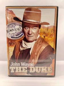 JOHN WAYNE The Duke (2010, 2 DVD) BRAND NEW: 16 Movie Set: Fast Free Shipping - Picture 1 of 2