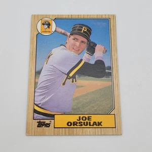 1987 Topps #414 Joe Orsulak - Pittsburgh Pirates Baseball Card - Picture 1 of 9