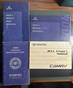 2004 Toyota Camry Owners Manual - Picture 1 of 11