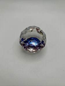 Crystal Custom Cut Sphere Paperweight Logo Prism - Picture 1 of 8
