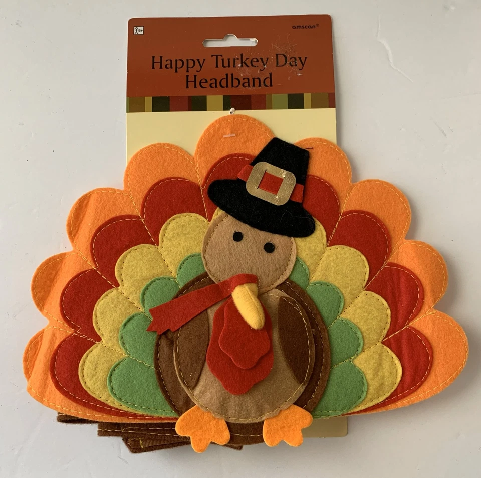 FELIZ DÍA DEL PAVO Acción de Gracias CINTA NUEVA Divertida Divertida Tocada Foto 1 de 1