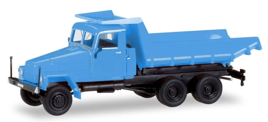 HERPA, IFA G 5 6x4 Ribaltabile blu, 1/87,  HER307581 - Immagine 1 di 1