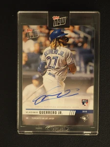 2019 Topps Now Vladimir Guerrero Jr RC Rookie AUTO Autograph MINT - Bild 1 von 2