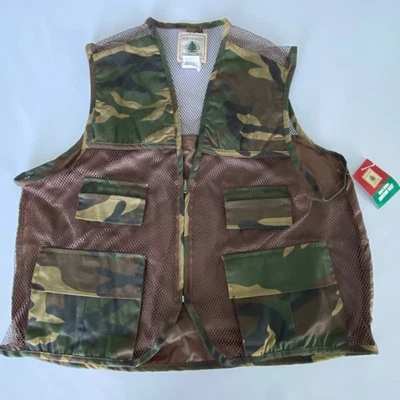 Northwest Territory Men's Camo Deluxe Hunting Vest Size XL - Image 1 of 4