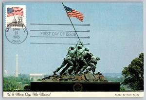 #2114Flag Over Capitol FDC Maxi Card - Picture 1 of 2