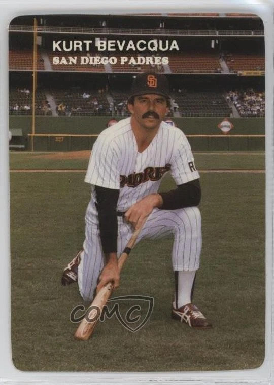 1985 Mother's Cookies San Diego Padres Stadium Giveaway Kurt Bevacqua #14 - Image 1 of 2