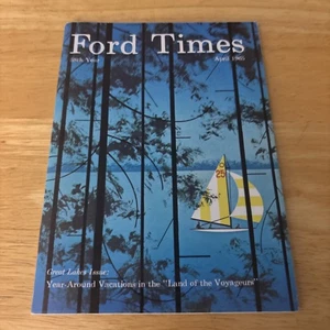 1965 April Ford Times Magazine Mustang Great Lakes Duluth Minnesota Festival - Bild 1 von 24