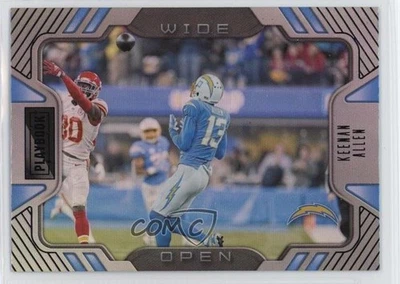 2022 Panini Playbook Wide Open Keenan Allen #WO-21 - Image 1 of 2